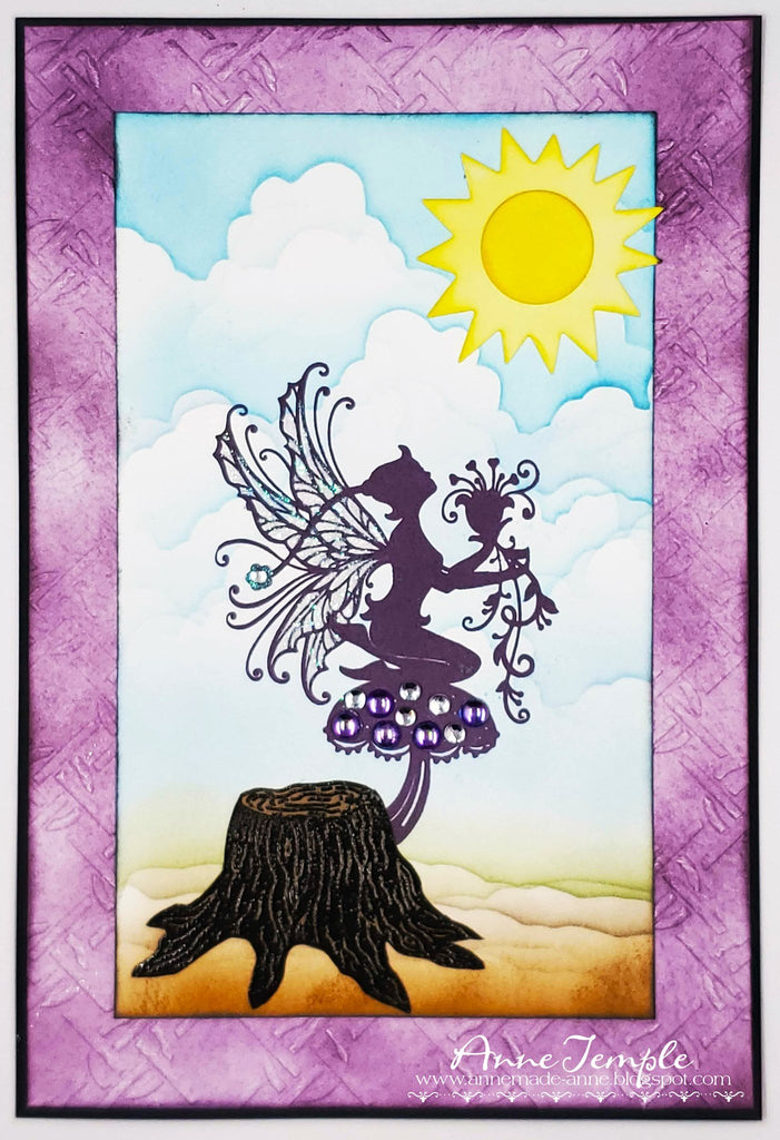 Fairy Hugs Stamps - Tree Stump - Fairy Stamper