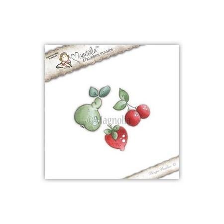 Magnolia Stamps - Pink Lemonade Collection - Pink Fruits - Fairy Stamper
