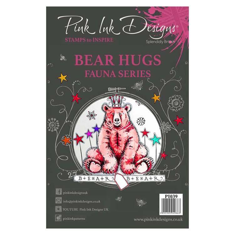Pink Ink Designs - Stamps - Bear Hugs - Lavinia World