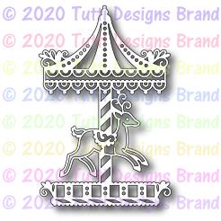 Tutti Designs - Dies - Reindeer Carousel - Lavinia World