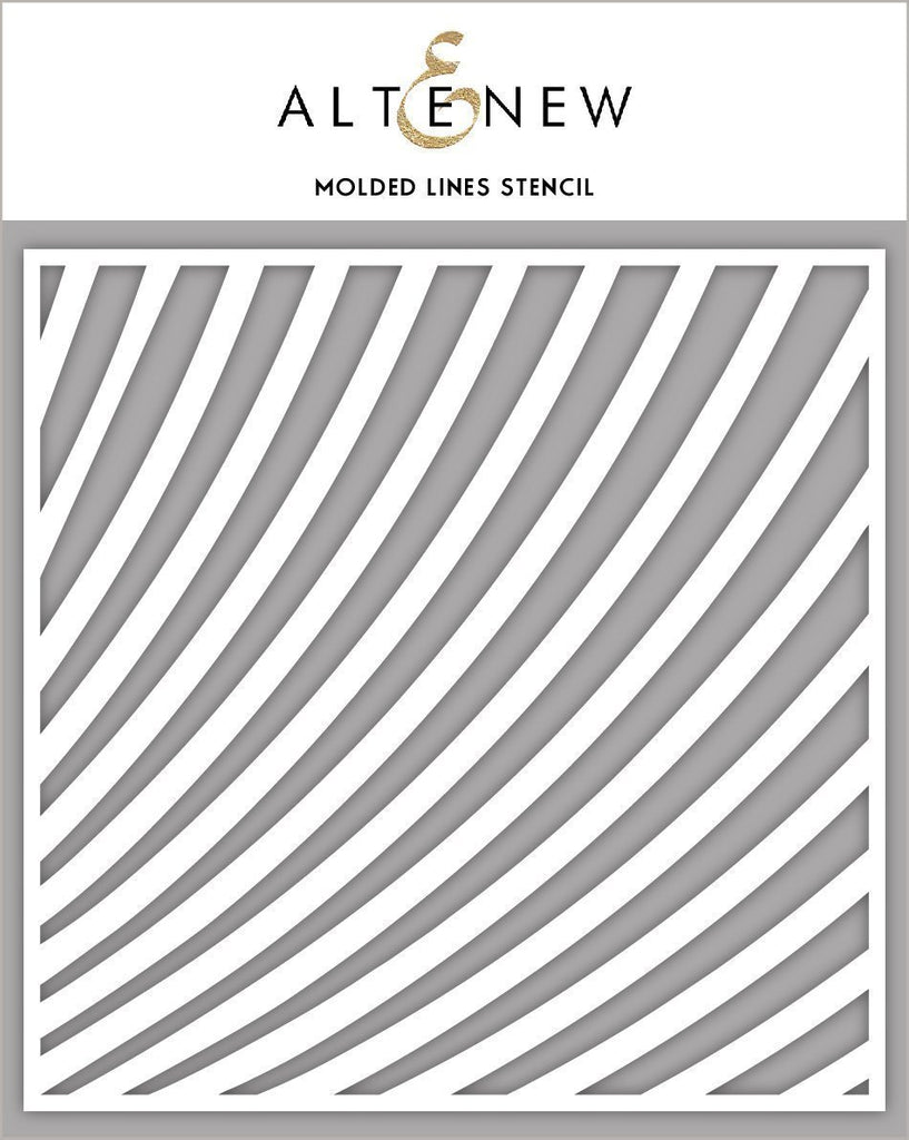 Altenew - Stencils - Molded Lines - Lavinia World