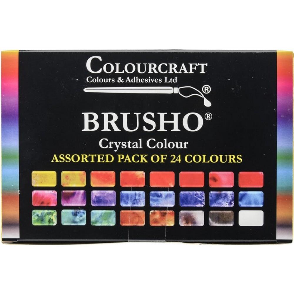 Brusho Inks - 24 Color Set - Lavinia World