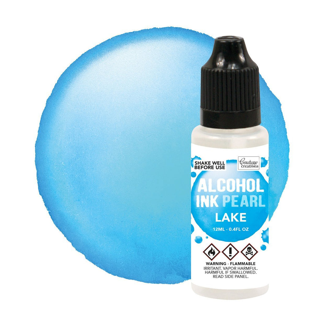 Pearl Alcohol Ink - Couture Creations - Lake - Lavinia World