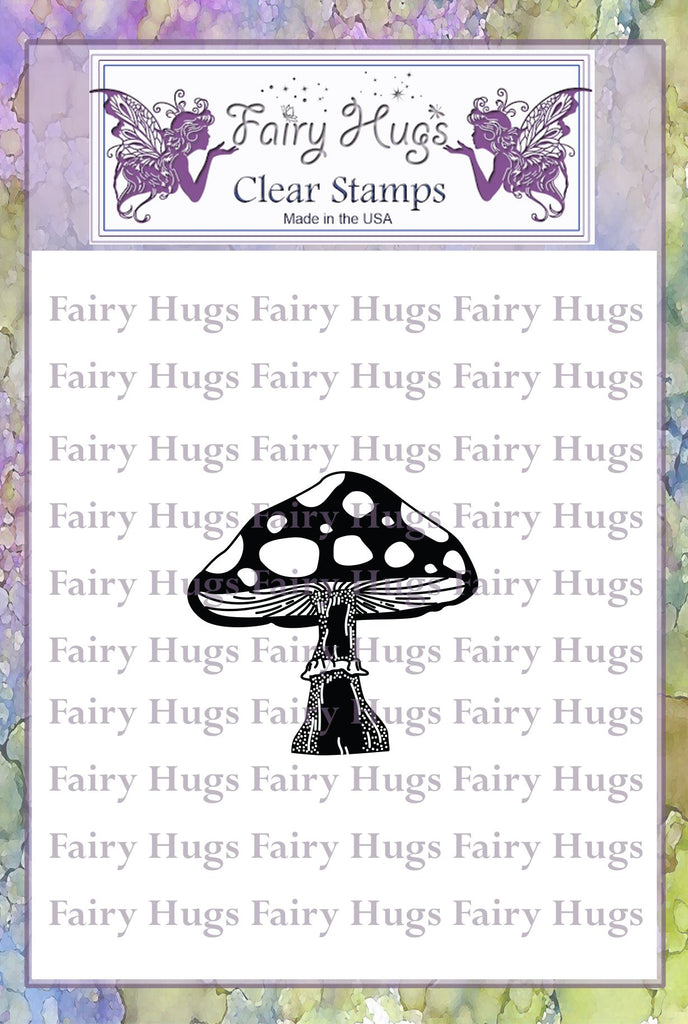 Fairy Hugs Stamps - Toadstool - Fairy Stamper