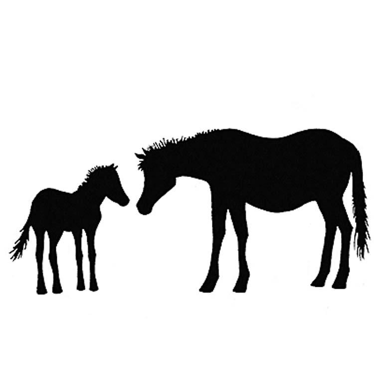 Horse and Foal (LAV006) - Lavinia World