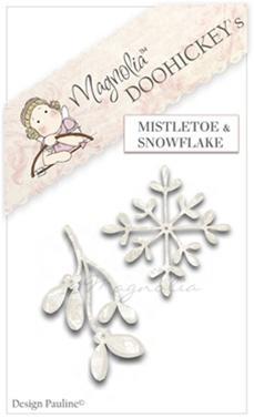 Magnolia DooHickey's Cutting Dies - Snowflake & Mistletoe - Fairy Stamper