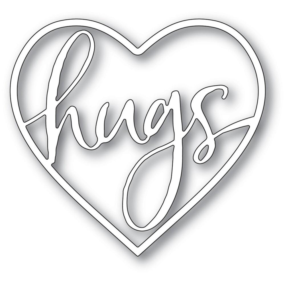 Memory Box - Dies - Hugs Loving Heart - Lavinia World