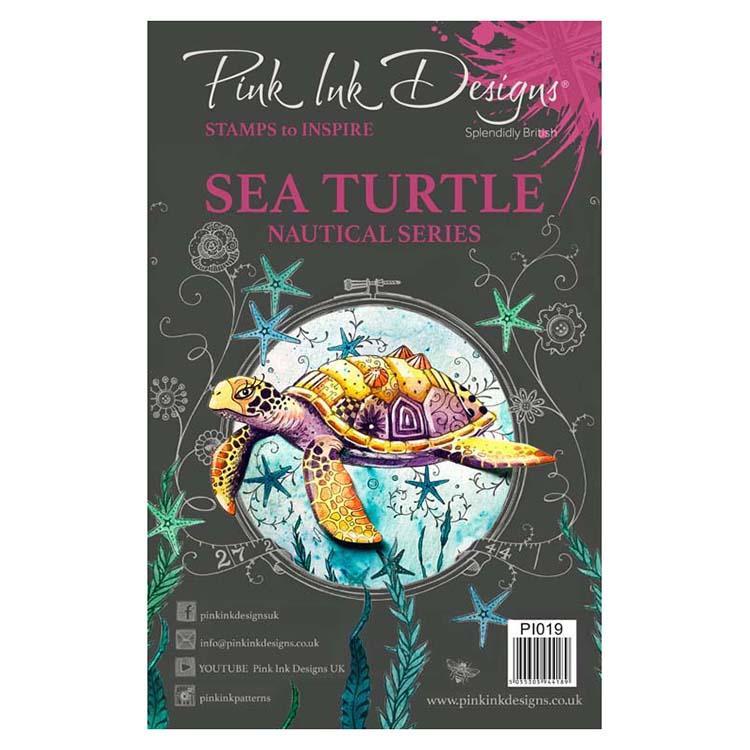 Pink Ink Designs - Stamps - Sea Turtle - Lavinia World