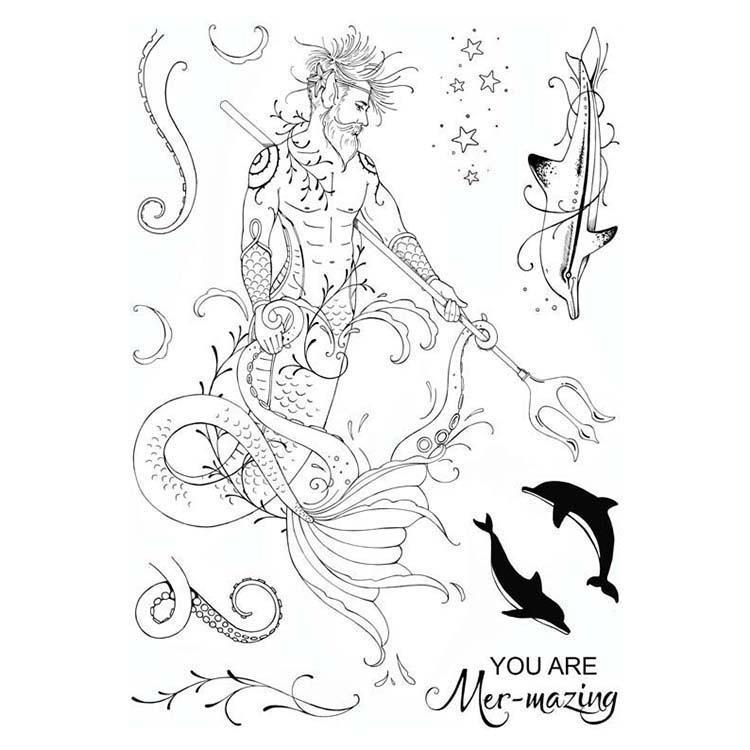 Pink Ink Designs - Stamps - Neptune - Lavinia World