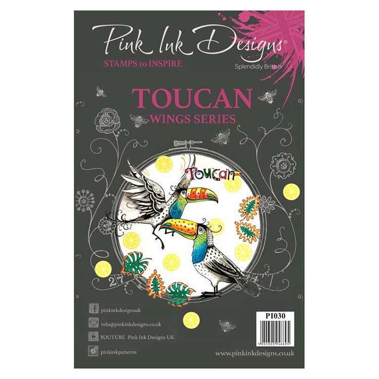 Pink Ink Designs - Stamps - Toucan - Lavinia World