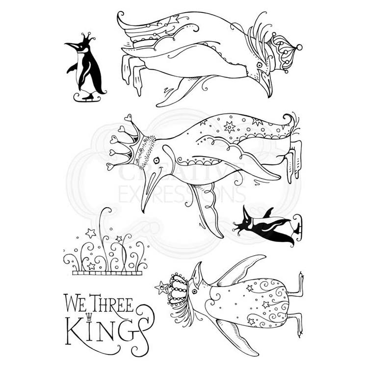 Pink Ink Designs - Stamps - We Three Kings - Lavinia World