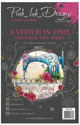 Pink Ink Designs - Stamps - A Stitch In Time - Lavinia World