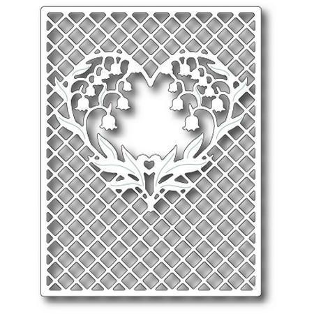 Tutti Designs Dies - Lily Heart Panel - Lavinia World