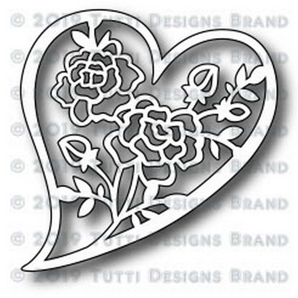 Tutti Designs Dies - Rosy Heart - Lavinia World