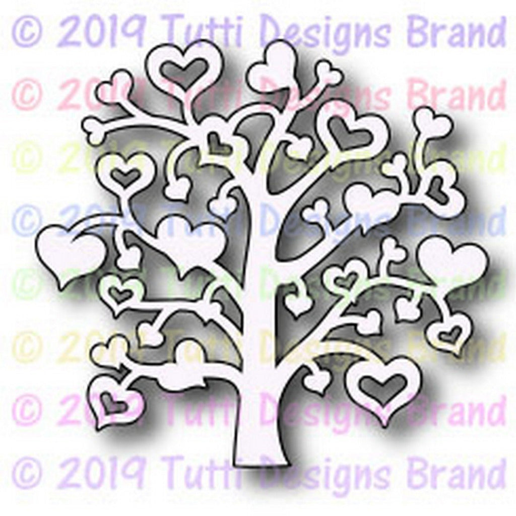 Tutti Designs Dies - Hanging Heart Tree - Lavinia World