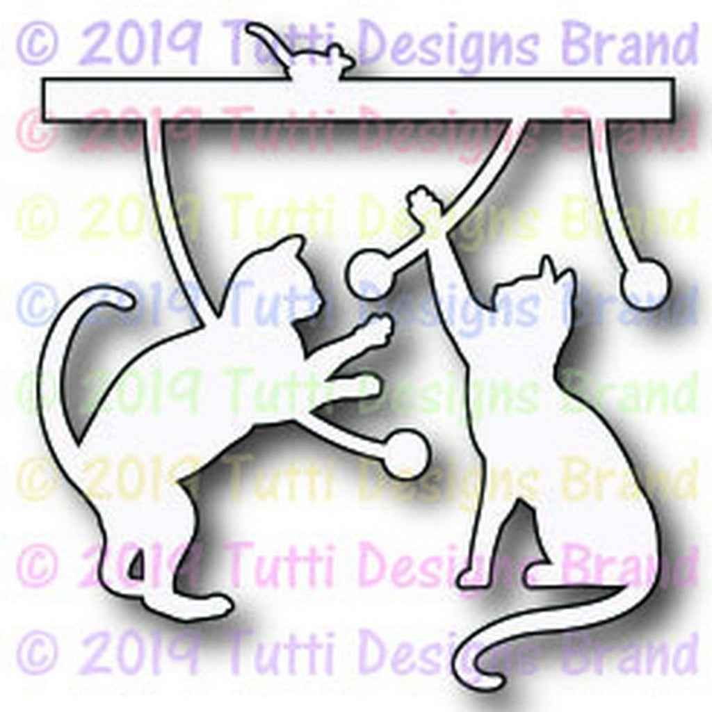 Tutti Designs Dies - Playful Cats - Lavinia World