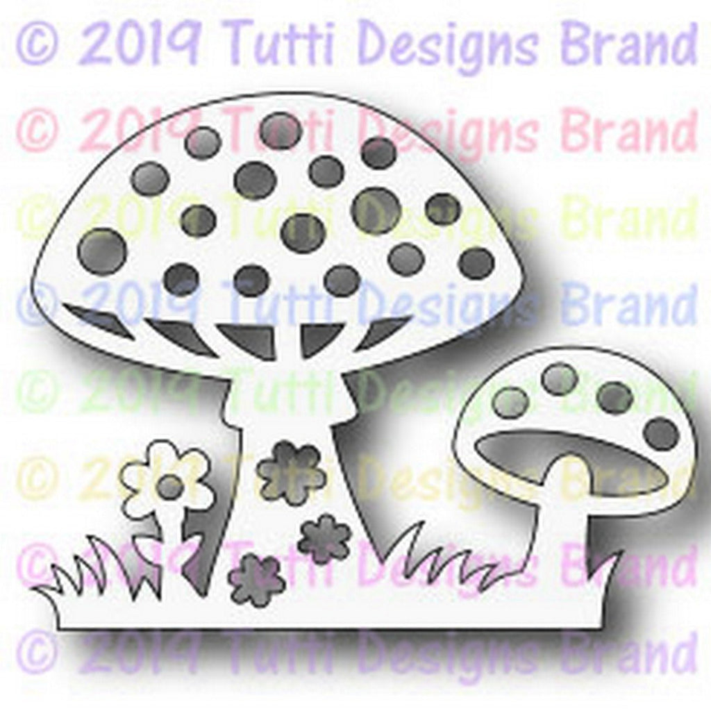 Tutti Designs - Dies - Magical Toadstools - Lavinia World