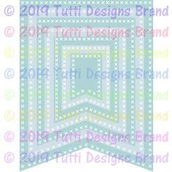 Tutti Designs Dies - Cross Stitch Banners - Lavinia World