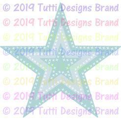 Tutti Designs Dies - Cross Stitch Stars - Lavinia World