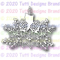 Tutti Designs - Dies - Poinsettia Candle - Lavinia World