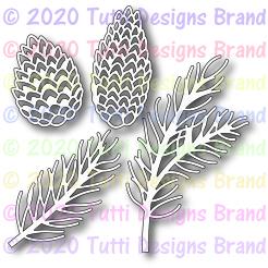 Tutti Designs - Dies - Cones & Branches - Lavinia World
