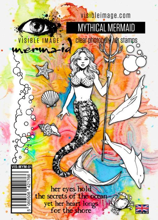Visible Image - Stamps - Mythical Mermaid - Lavinia World